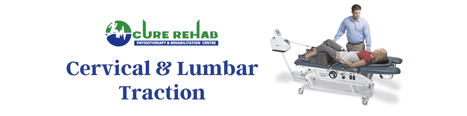 Cervical And Lumbar Traction at Cure Multispeciality Rehab